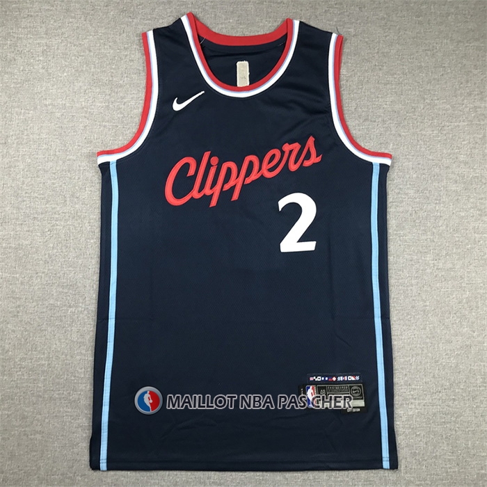 Maillot Los Angeles Clippers Kawhi Leonard Icon 2024-25 Bleu